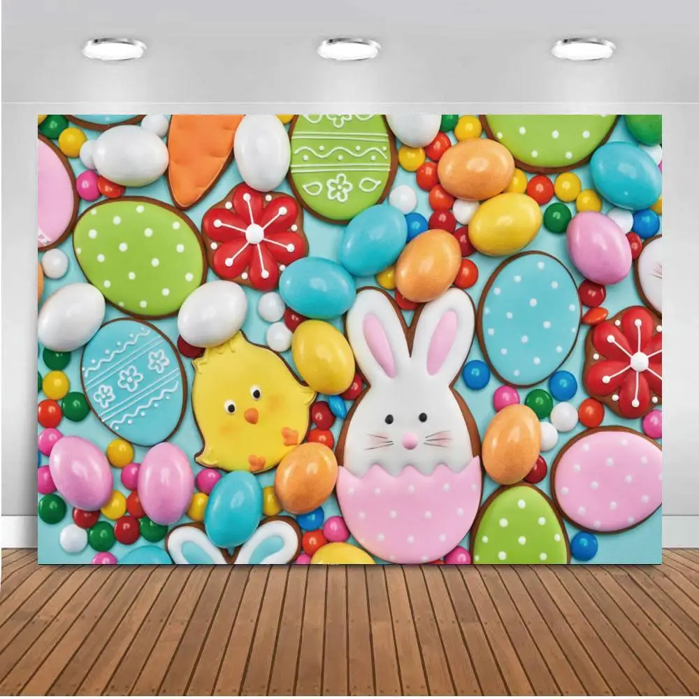 

Photocall Easter Backdrop Photographic Props Wood Plank Eggs Vinyl Background For Photography Photophone Baby Photo Studio