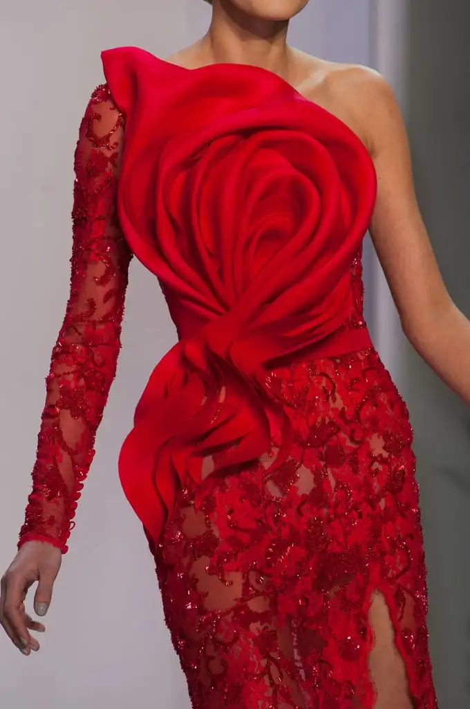 Подиум длинное Русалка кружевное вечернее платье на одно плечо robe de soiree вечерние платья с цветком и складками