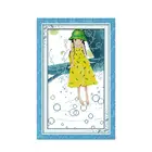 Набор для вышивки крестиком с надписью Love words; принт с героями мультфильмов для девочек; 14ct 11ct; ручная вышивка; ручная работа; сумка для рукоделия