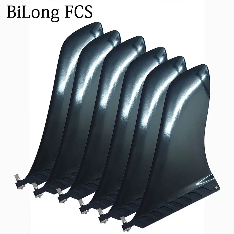 Глубина 9 дюймов для Longboard Fin US box SUP center Fins Стекловолоконный нейлон серфинга