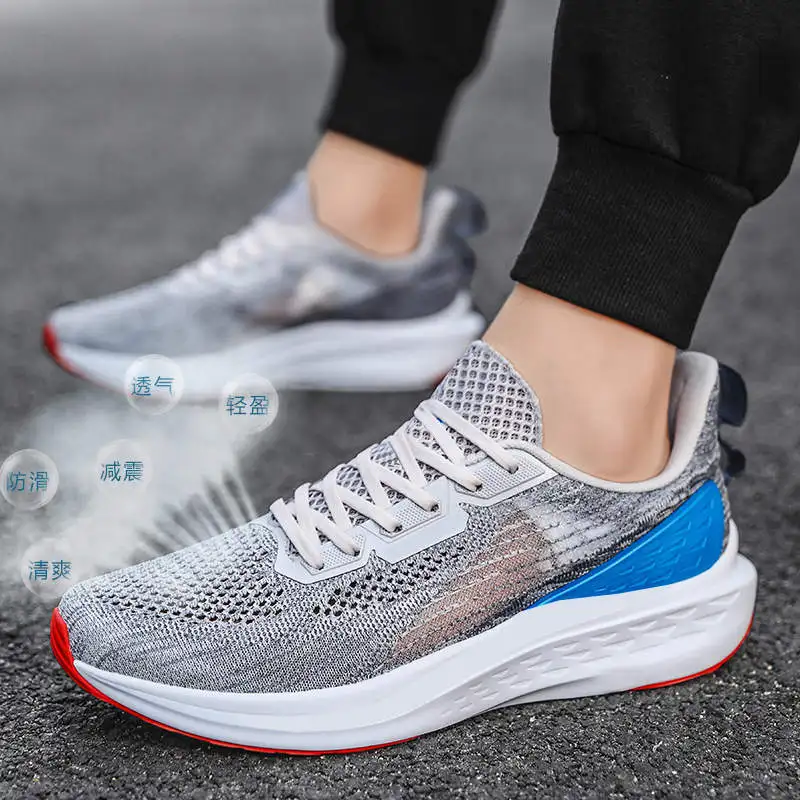 

Men Fashion Sneakers Hombr Men Sport Shoes 2021 Spotr Running Shoes Husband Thick Bottom Summer Sports Shoes Kid Tennis Hompre