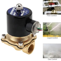 dc 12v 220v solenoid valve check valve 12 brass electric solenoid valve normally closed valve for water oil air fuels