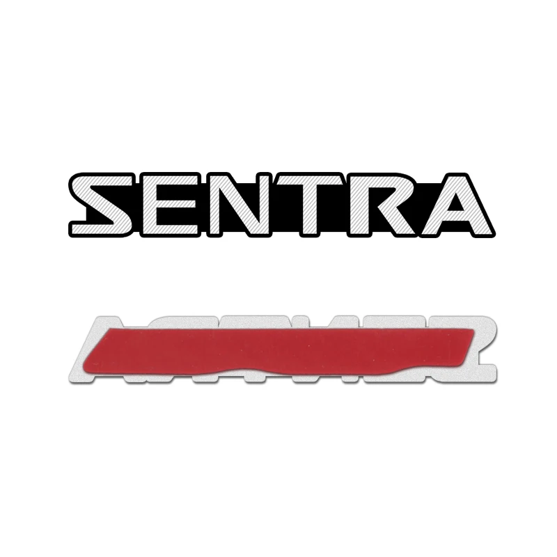 4 шт. Автомобильная декоративная 3D алюминиевая эмблема наклейка для Nissan Sentra b16 b17
