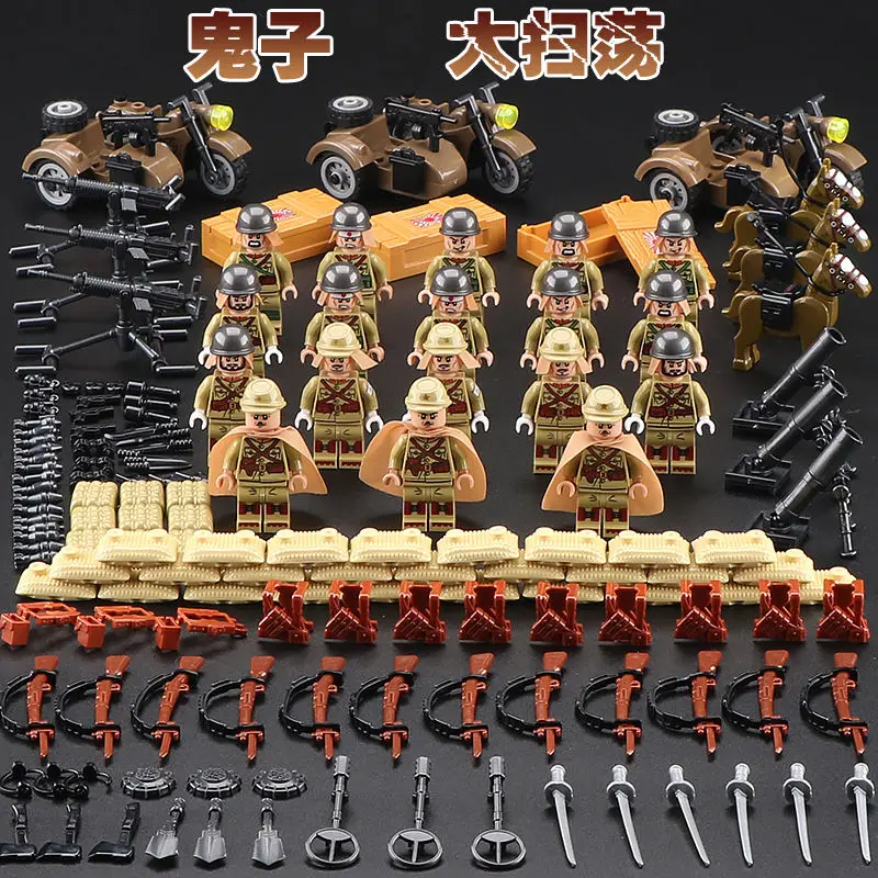 Игрушечный мини-пистолет сделай сам сборные блоки искусственное оружие солдата