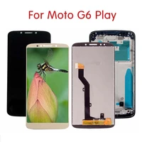 5 7tested screen for motorola moto g6 play xt1922 lcd display with touch screen digitizer assembly replacement for moto g6 play