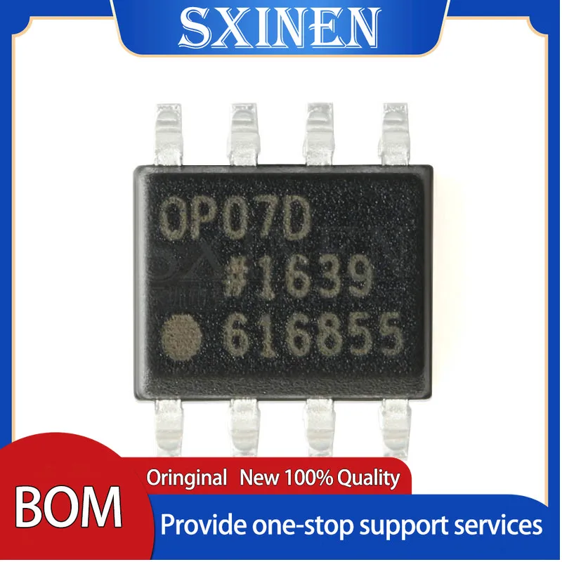 

10PCS Original Product SMD OP07CSZ OP07DRZ SOIC-8 Operational Amplifier Chip