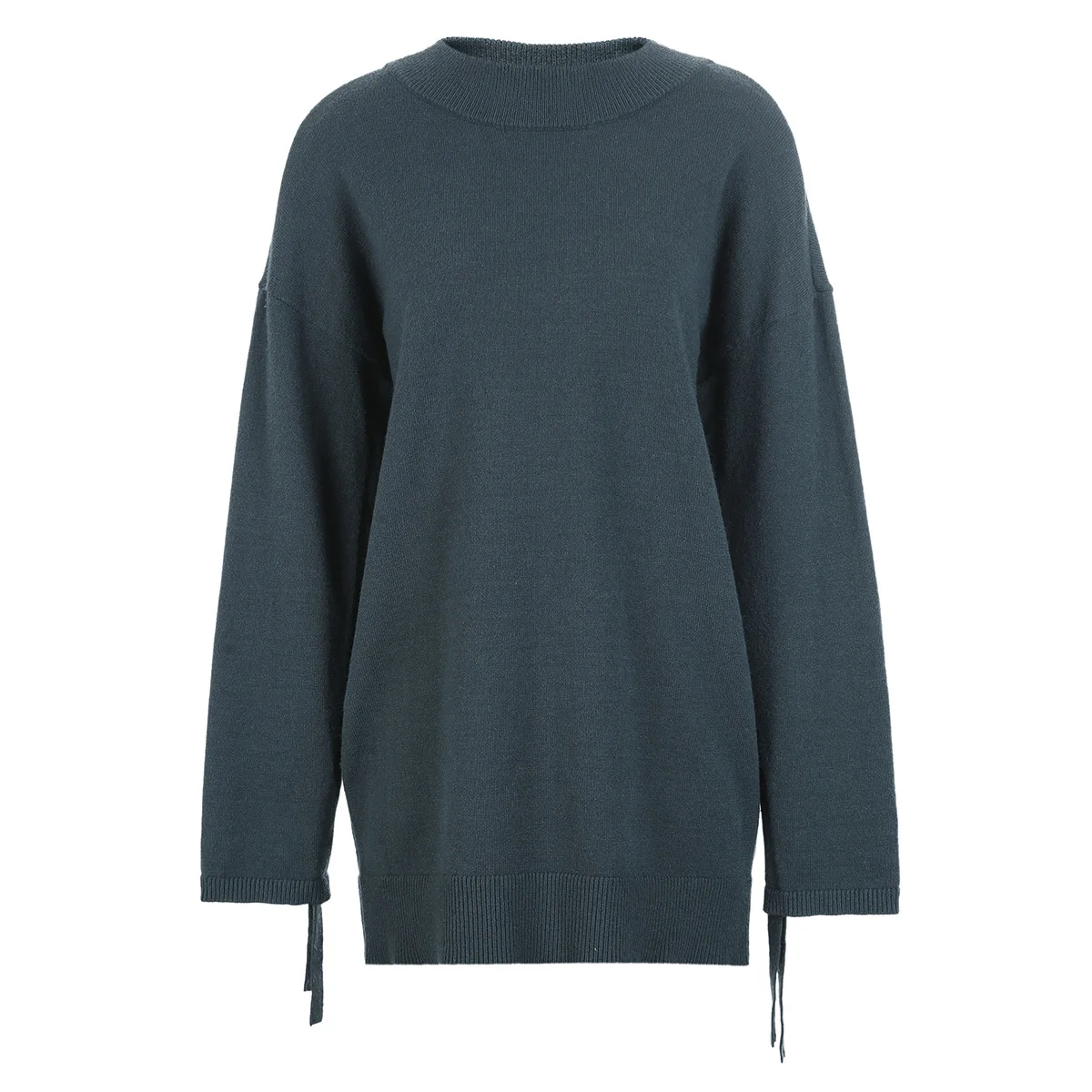 Только женские трикотажные свитера средней длины с рукавом-бабочкой | 118324517