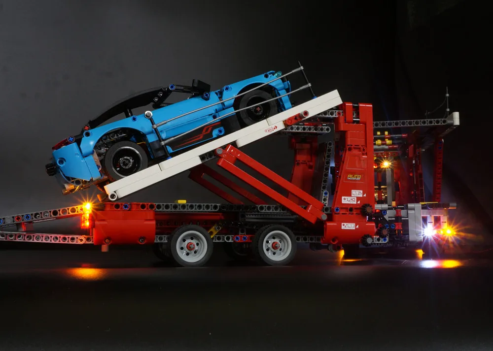 Светодиодный светильник для Technic 42098 автовоз игрушки "Сделай своими руками"