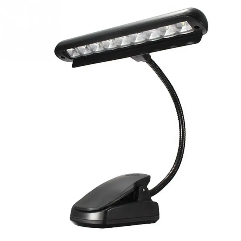 

Clip de luz LED USB para musica, soporte portatil Flexible de cuello de cisne, proteccion ocular, lectura, libro, camaD