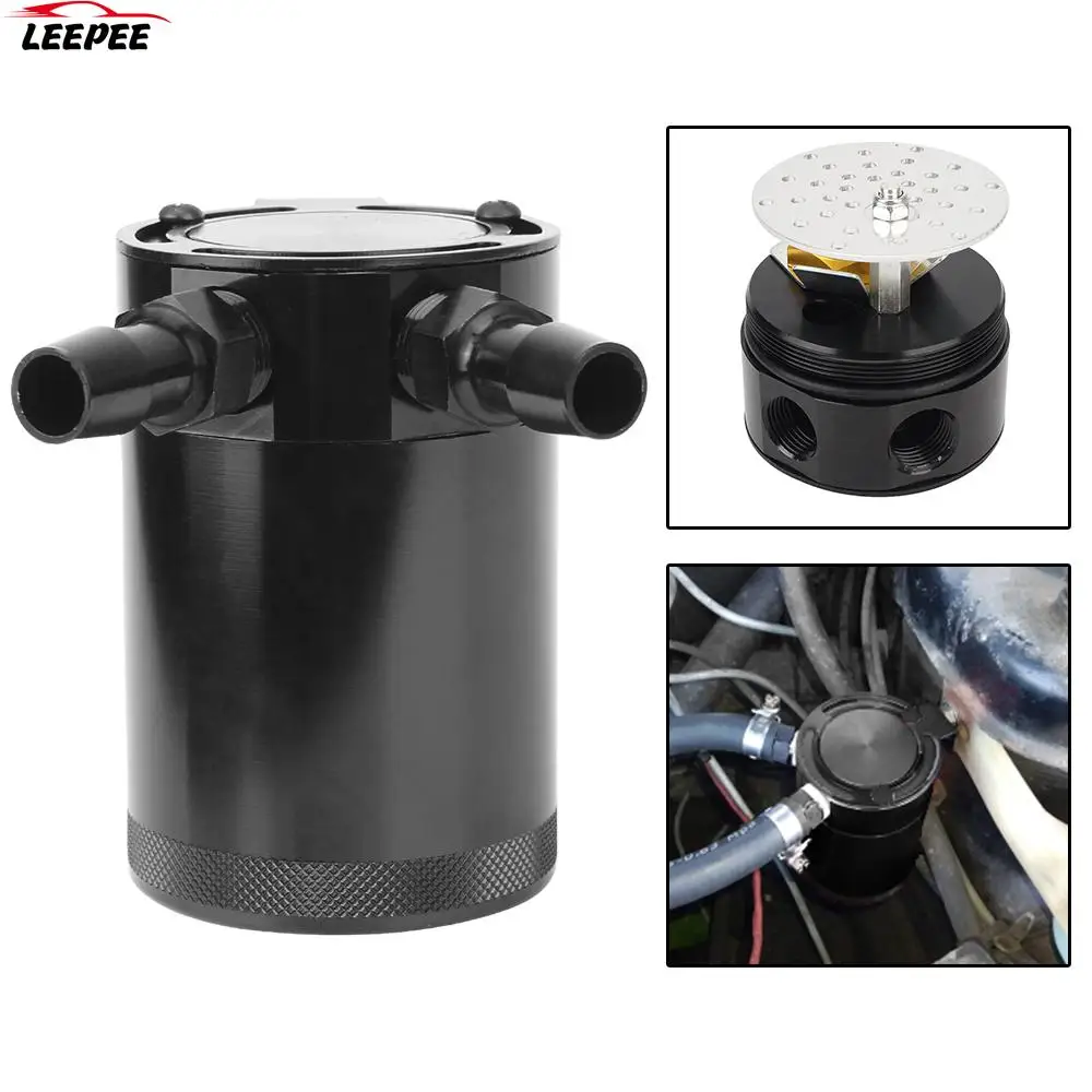 

Автомобильный масляный бак, резервуар для топлива, перегородка, компактные детали, 2-портовый алюминиевый запасной Универсальный внедорожн...