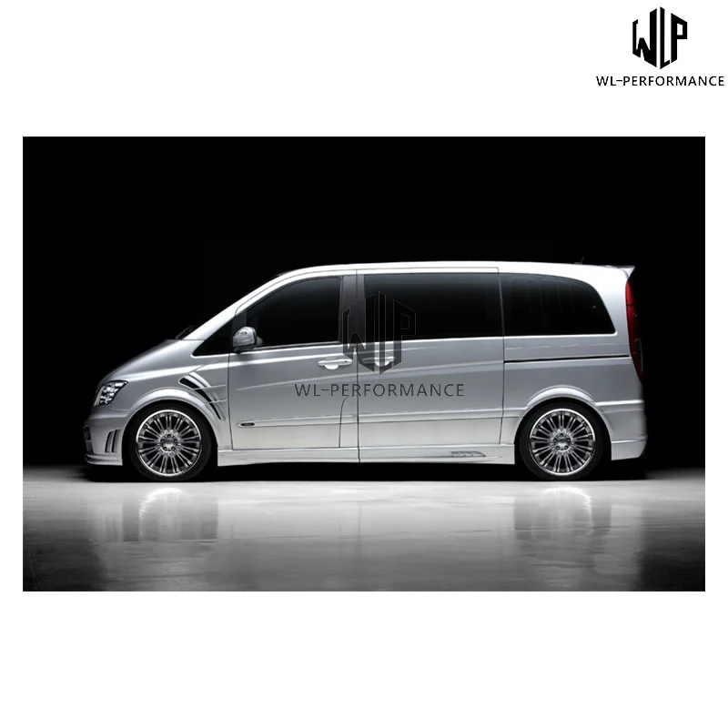 W639 Frp Неокрашенный Комплект кузова автомобиля передний задний бампер боковые