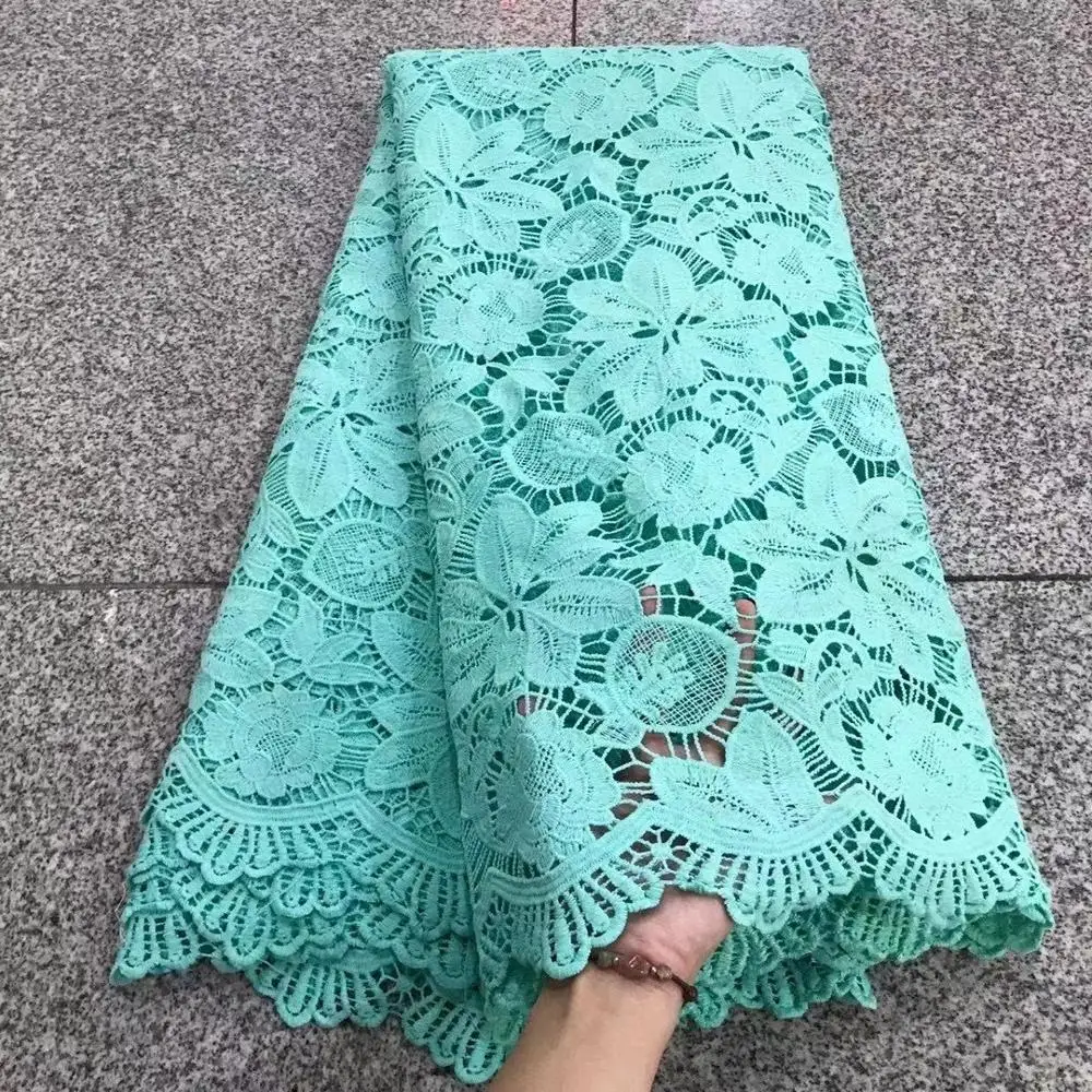 

Best Selling African Embroidery Lace Quality Dress Yellow Heavy Swiss Voile Austria Embroidery Swiss Cotton Material Cord Style