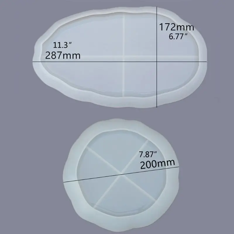 

DIY Ashtray Tray Resin Mold Epoxy Mold Resin Mold Silicone Mould Jewelry Plate Dish Casting Mold Jewelry Making Tools