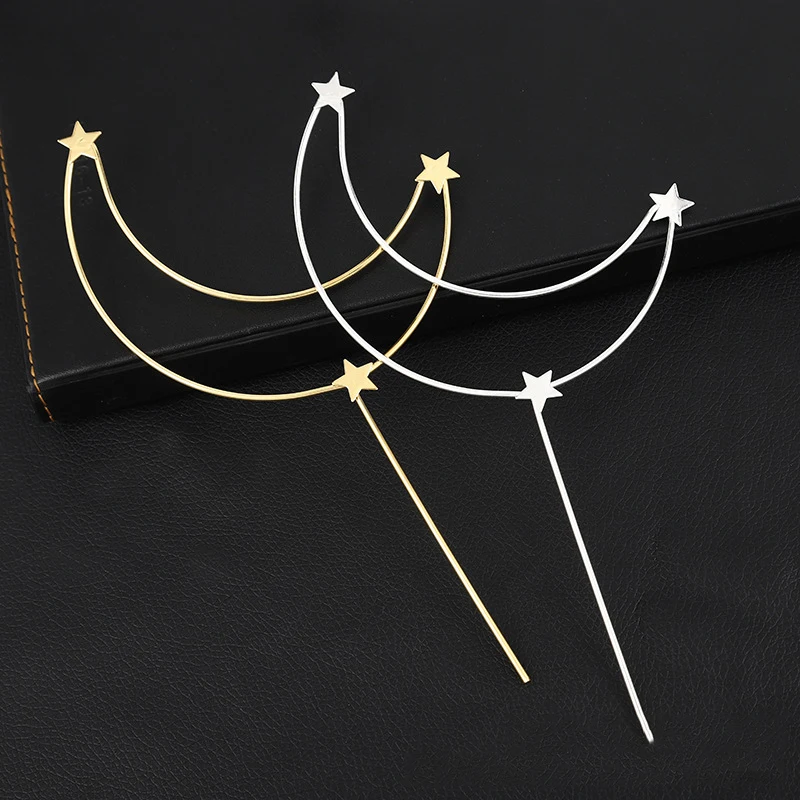 Фотообои с железными лунами и звездами в форме сердца|Товары для украшения