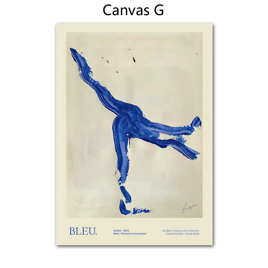 

Художественный постер Abstract Line Girl Gotinkart