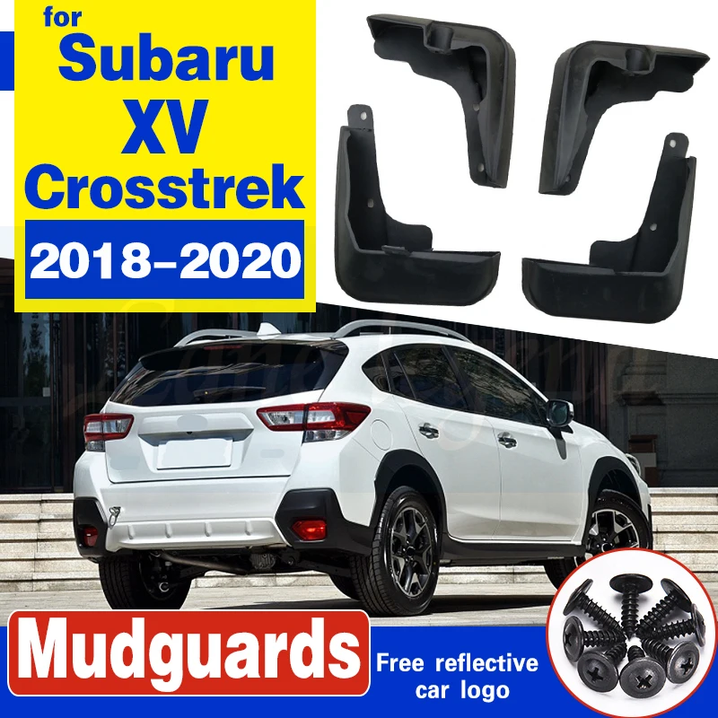 4 шт Передние Задние Автомобильные Брызговики для Subaru XV Crosstrek 2018 аксессуары