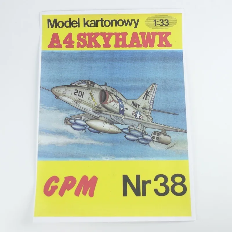 3D модель корабля Skyhawk 1:33 США бумажной карты для самостоятельной сборки