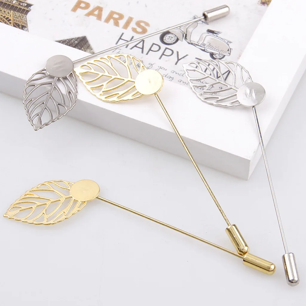 

10pcs Factory Luxury Gold/ Silver Plated Leaf Simulated Pearl Gold Alloy Brooch Pin DIY Lapel Dress Jewelry Brooches Accessories
