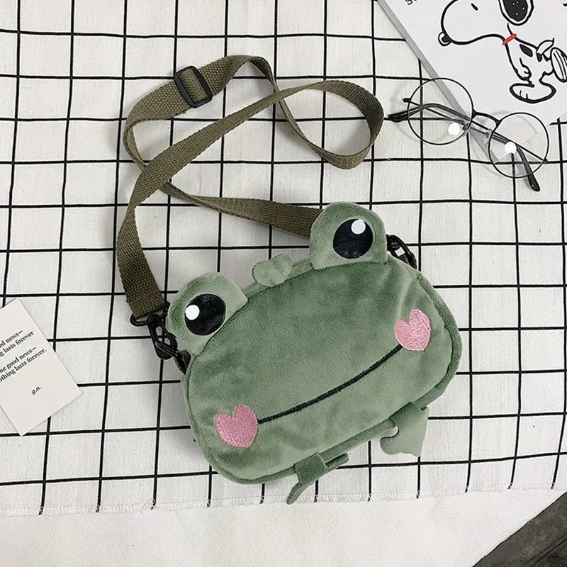 

Fashion Plush Bag Women's Shoulder Messenger Bag Drawstring Handbag Cute Crossbody Designer Bags