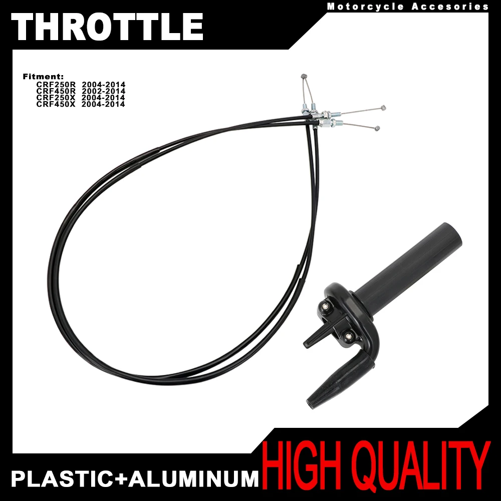 

Для HONDA CRF250R CRF450R CRF250X CRF450X RMZ250 RMZ450 KX250F руль мотоцикла Твистер дроссельная трубка тянущаяся фотография