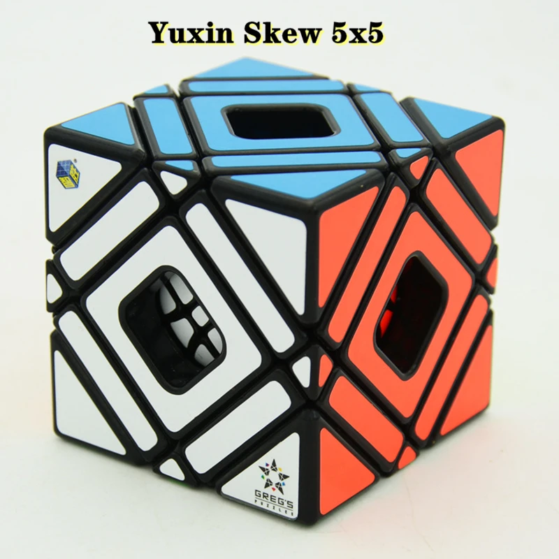 

Yuxin Oblique The Five Magic cube 5x5x5 Speed magico Cube yuxin Skew Multi Zhisheng 5x5 Kids Adults Professional cubo Puzzle Toy