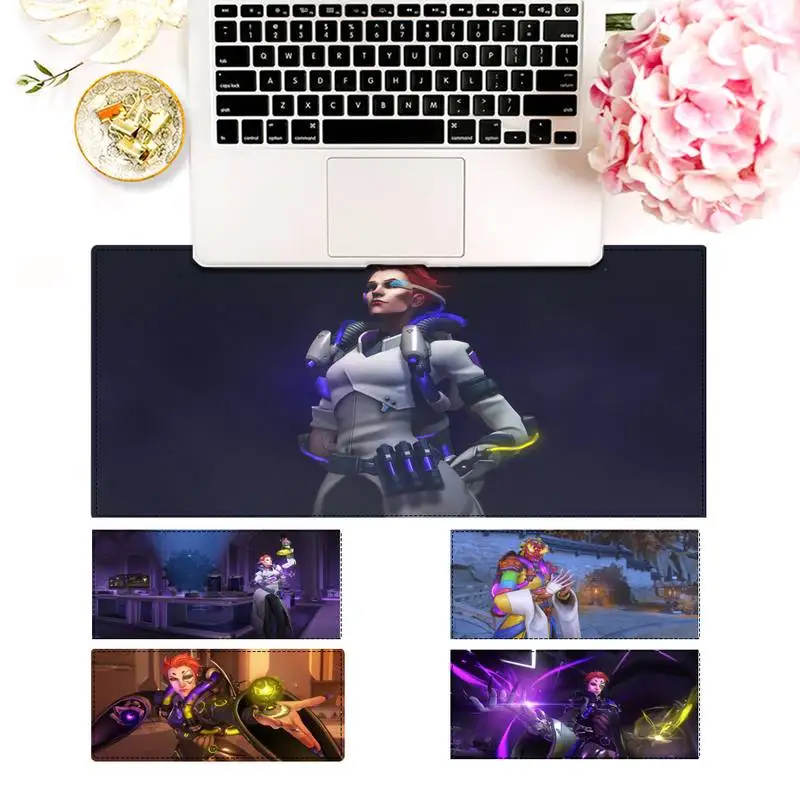 

Забавный игровой коврик для мыши Moira для ПК, ноутбука, геймера, коврик для мыши, аниме нескользящий коврик, Настольный коврик для клавиатуры ...