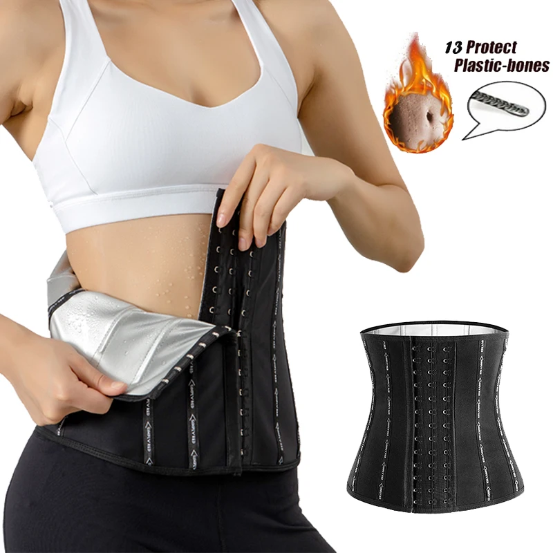 Женский неопреновый тренажер для талии пояс коррекции фигуры корсет похудения