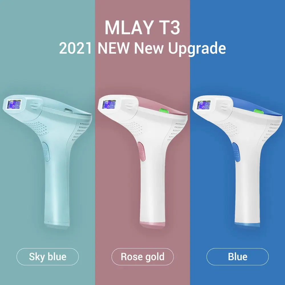 

New Mlay Laser IPL Hair Removal Machine Epilator Hair Removal Device Home Use Women Facial Body Hair Remover Depiladora Laser