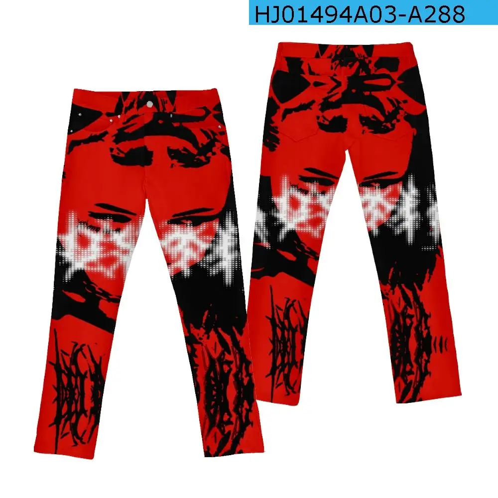 

custom made jeans 3D Printed Harajuku Clothes