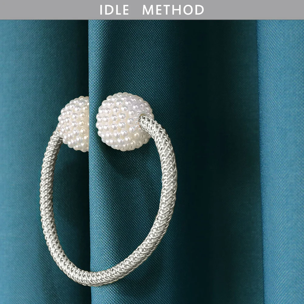 Жемчужный магнитный зажим для штор A 1 шт. держатели зажимы подвесные шариковые