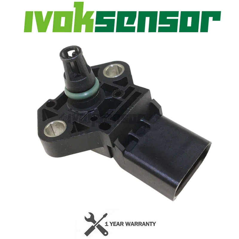 Датчик карты для Volkswagen Beetle Touareg Golf Jetta Passat 1.8L 1.9L 2.0L 3.0L 03G906051E|pressure boosting|pressure turbopressure
