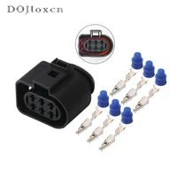 5102050 sets 6 pin 3 5 mm wiring female plug lsu 4 2 waterproof oxygen sensor connector for vw audi passat 1j0973733