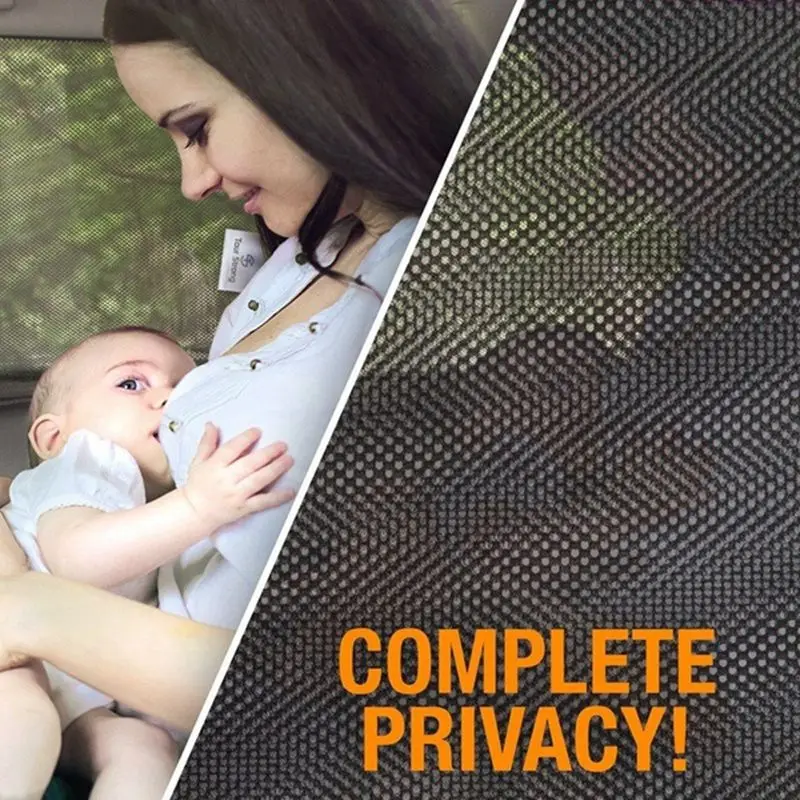 2 шт./компл. автомобиля Путешествия черная сетка Солнцезащитный УФ-защита блок