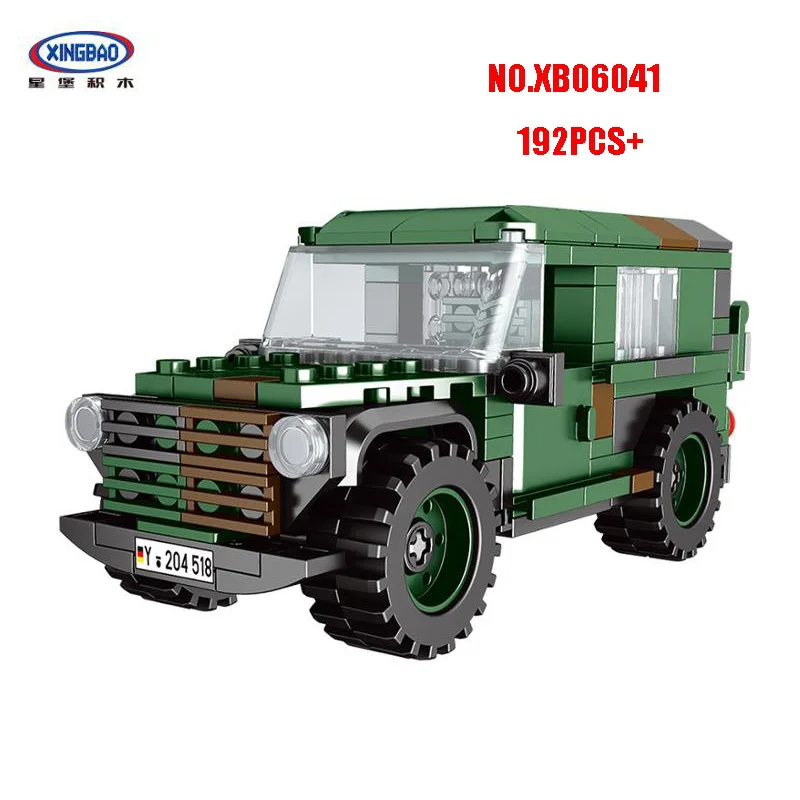 

192PCS+ Children Toys Military Vehicle Model Building Blocks Desk Decor Creative Gifts DIY Kids Assembled Bricks for Kids