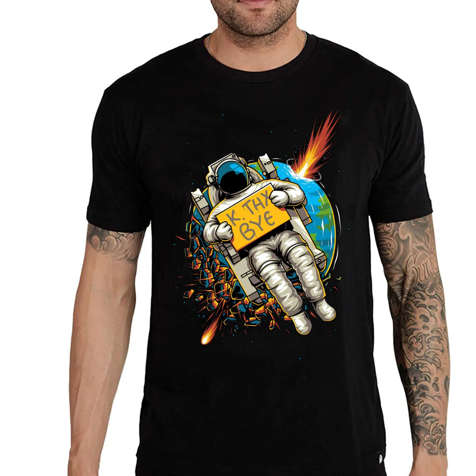 Мужские футболки с рисунком мягкие приталенные крутые дизайнерские Графические