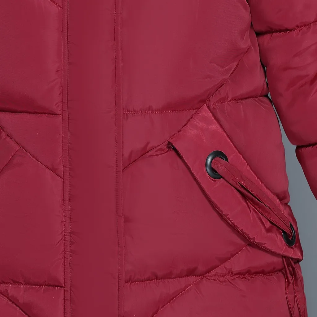 Женские пальто и куртки размера плюс 6xl, зимние теплые тонкие толстые длинные парки с капюшоном из искусственного меха, зимняя одежда, Женская куртка-пузырь, пальто