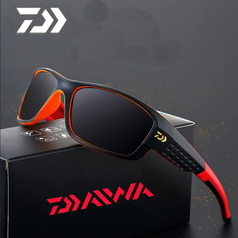 

Daiwa Men Fishing Glasses Polarized Sunglasses Men Women Outdoor Hiking Driving Sun Glasses Windproof Cycling Sunglasses men