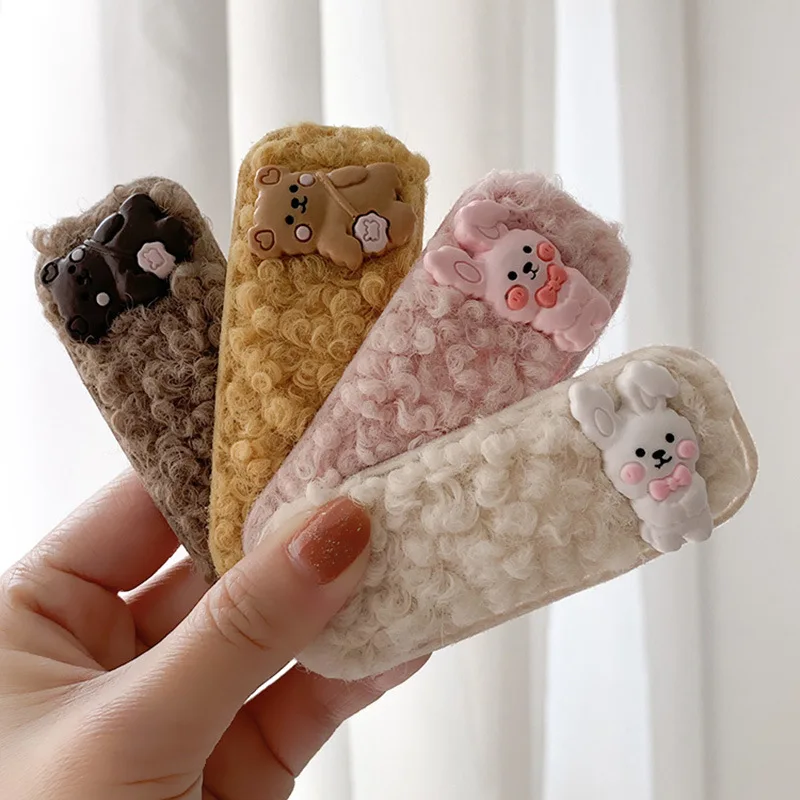 

Cute Cartoon Hair Pins For Children Baby Girls Hair Accessories Lovely Hair Ring Head Rope Barrettes Hair Clips Headdress