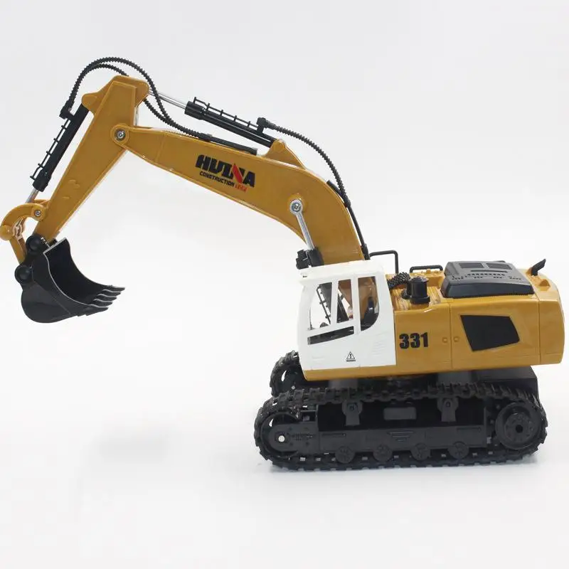 Игрушечный экскаватор Huina 1331 1/18 2 4 ГГц 6-канальный Радиоуправляемый инженерный