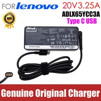 original 65w 20v 3 25a type c ac adapter laptop charger for lenovo thinkpad 25 s1 2018 x380 yoga s2 20172018 x280 l380