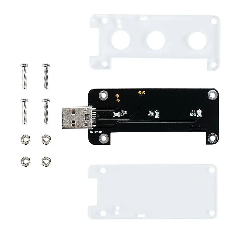 

1 Pcs Easy Installed Raspberry Pi Zero / W Expansion Board USB Dongle Module Connector