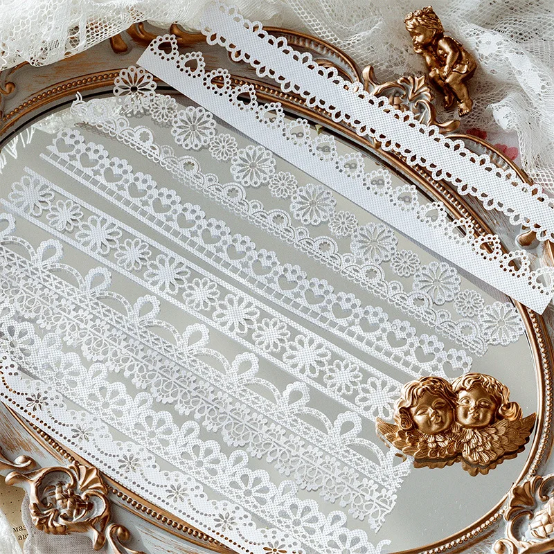 Кружевная бумага для скрапбукинга винтажные декоративные поделки Сделай сам