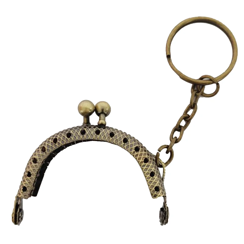 Металлический кошелек рамка ручка клатч сумка аксессуары бронзовая c-образная