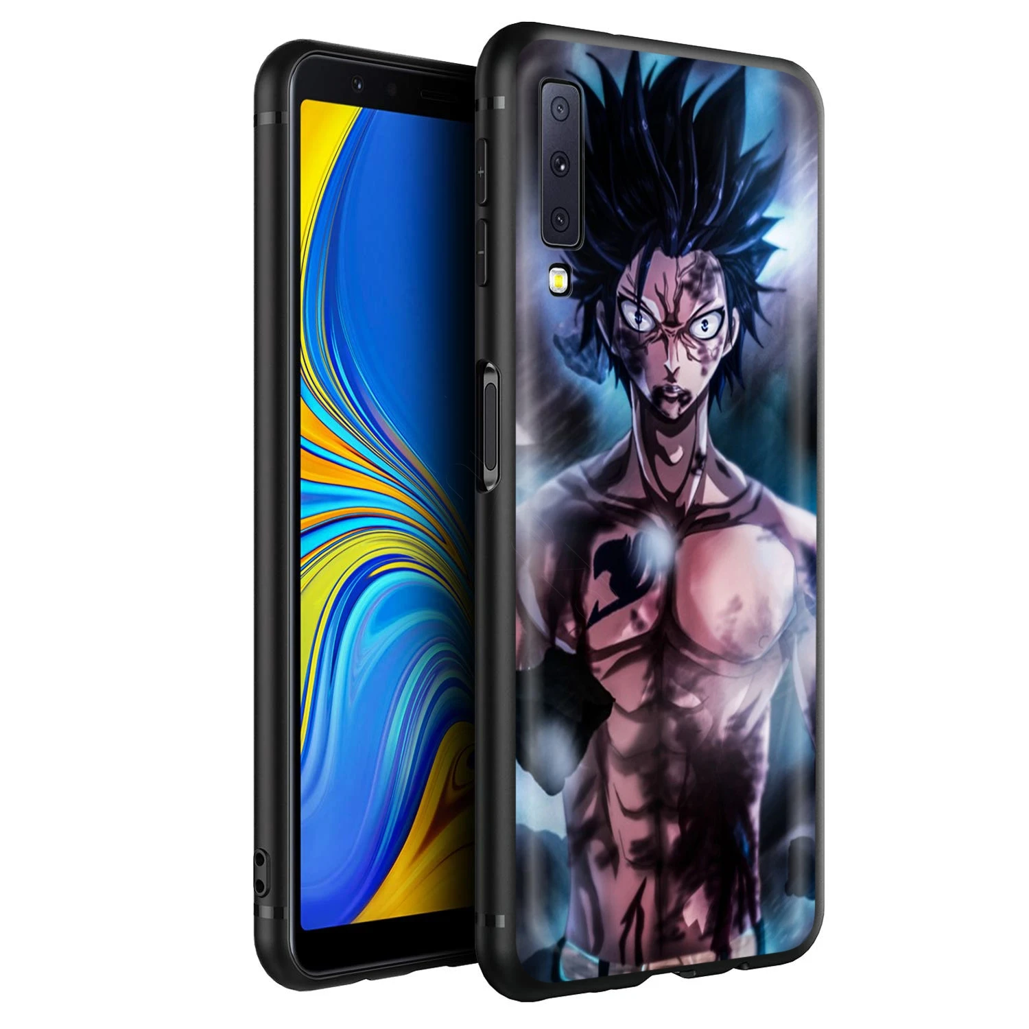 Чехол с рисунком аниме Феи хвост для Samsung Galaxy A2 J4 Core J6 J7 DUO J8 2018 Plus Prime A20E A70S A01 A11 A21 A41 |