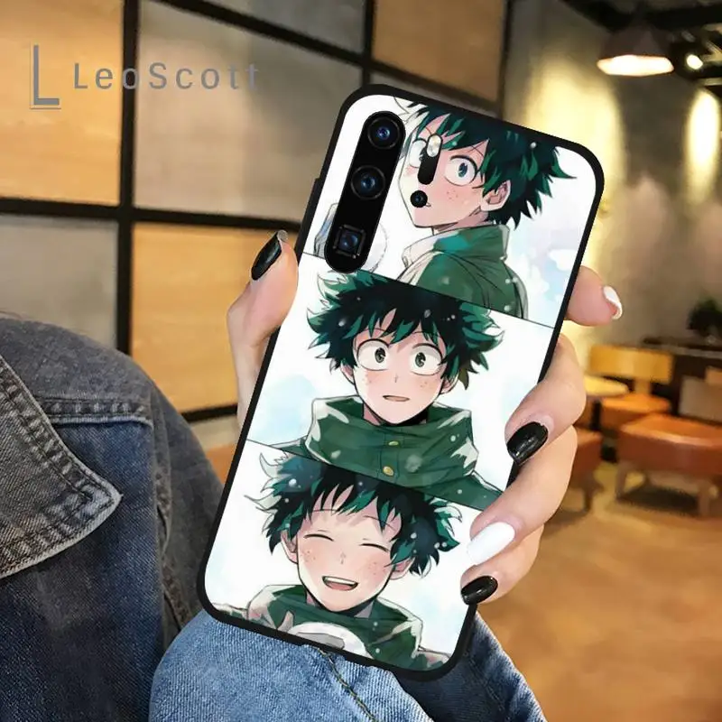 

My Hero Academia deku bakugou Boku Phone Case For Huawei honor Mate P 9 10 20 30 40 Pro 10i 7 8 a x Lite nova 5t