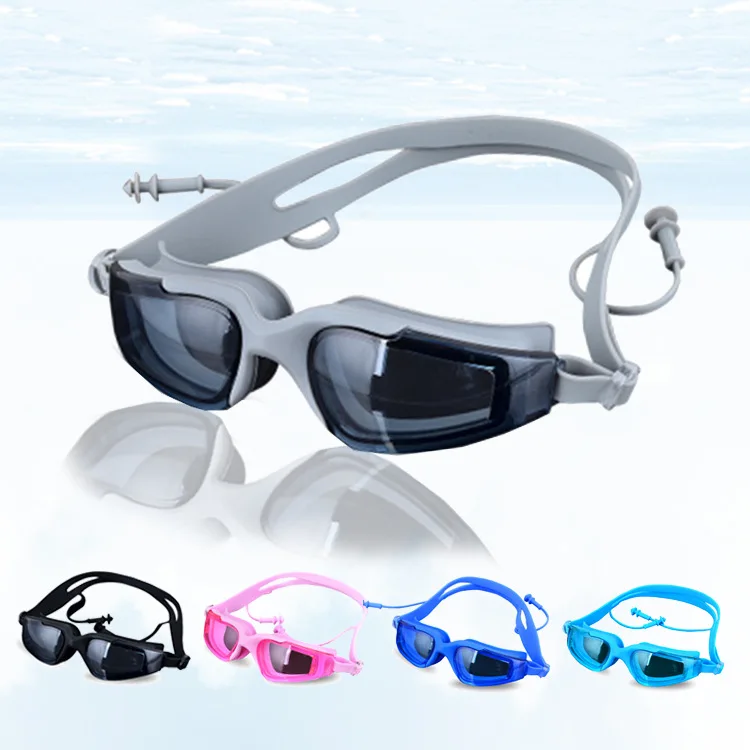 Профессиональные очки анти-туман УФ-защита плавательные для мужчин и женщин