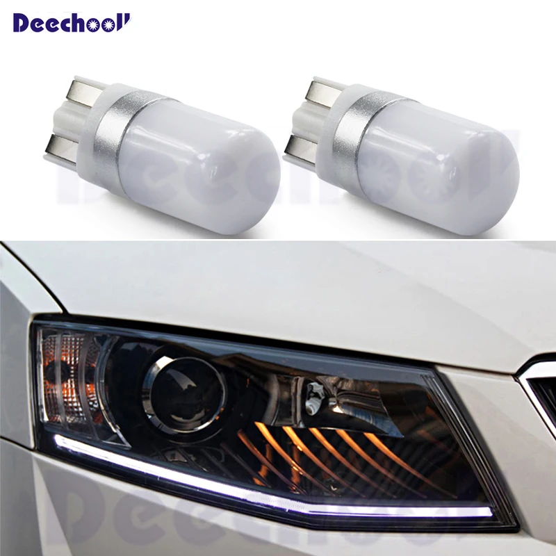 

2pcs Canbus 300lm White LED Parking Position Side Light Bulb for Skoda Octavia 3 MK3 A7 With Xenon Headlight (2013-2016)