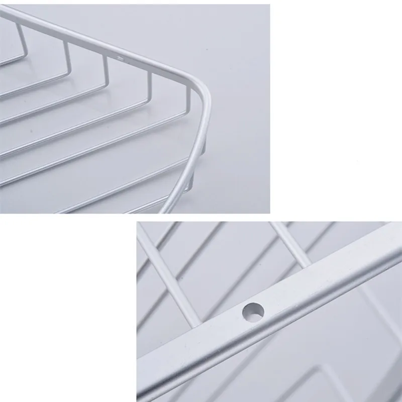 Настенная полка для ванной комнаты треугольная хранения подвесная настенная