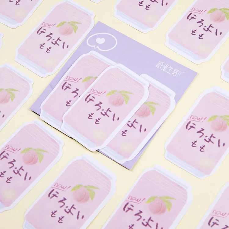 Mohamm Paper and Ink Life Note Paper TeaBreak Series Creative Fresh Message Memorandum 30PCS