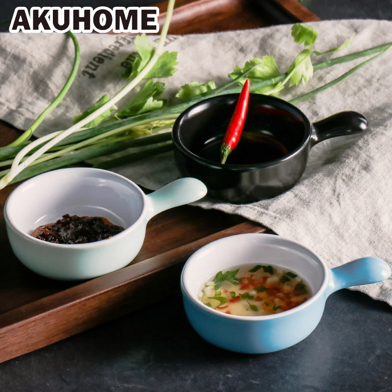 Японская креативная керамическая тарелка 3 цвета суши блюда закуски кухонный